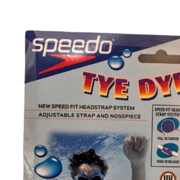 SPEEDO Kids Goggles - TYE DYE Design - Picture 7 of 7